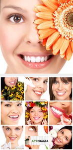 Девушки - улыбка и белые зубки | Girls smile and white teeth